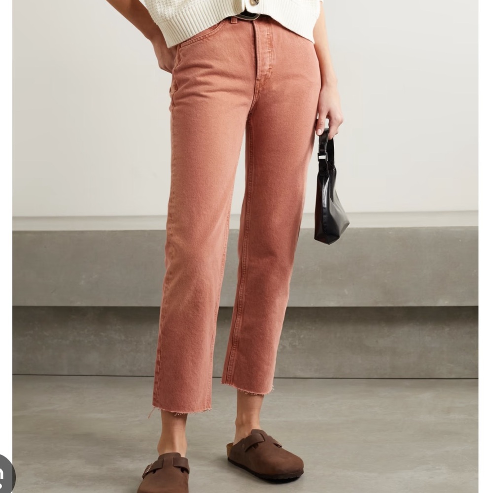 Re/done 70s stove pipe jeans